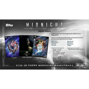 2025/26 Topps Midnight Basketball Hobby 8-Box Case