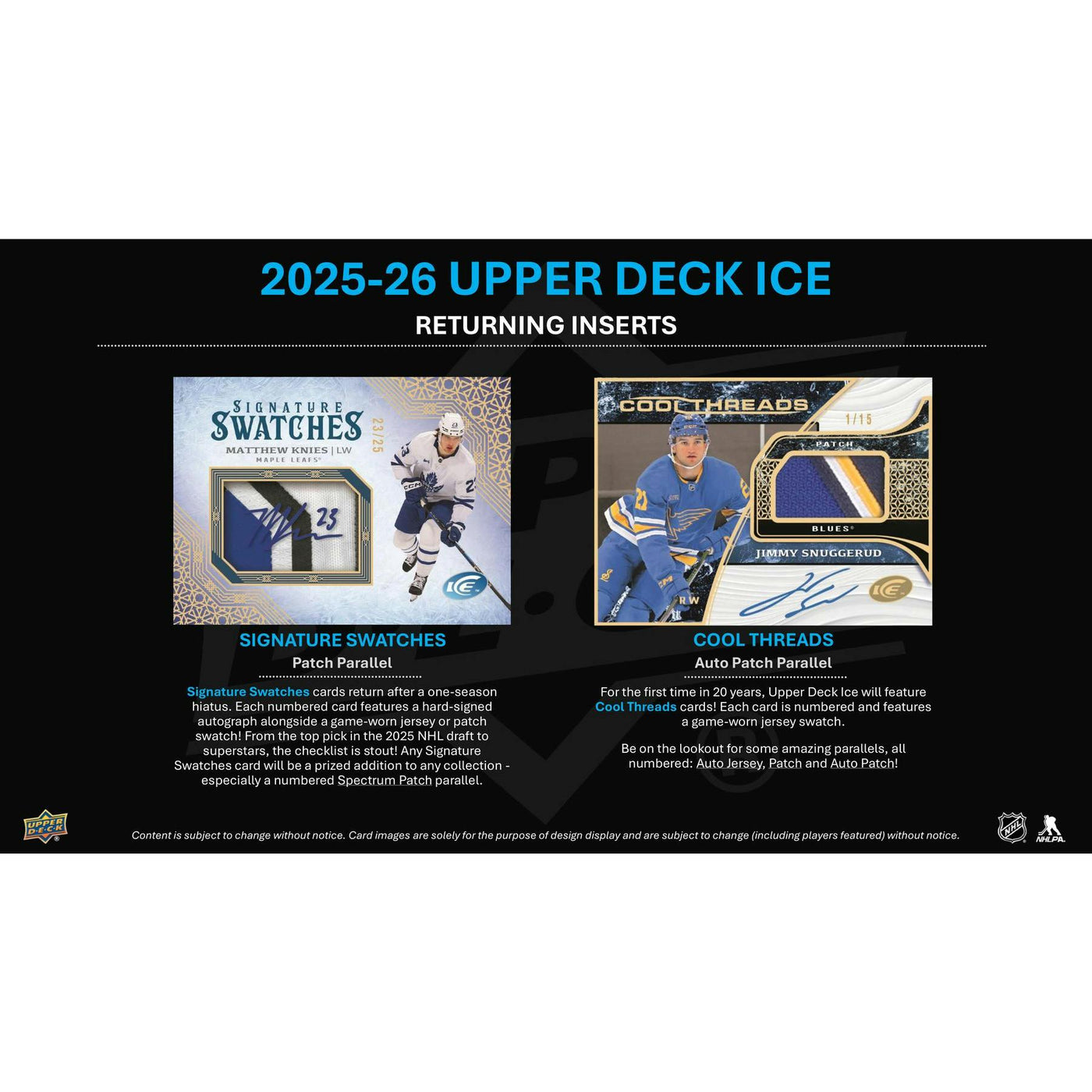 2025/26 Upper Deck Ice Hockey Hobby 16-Box Case (Presell)