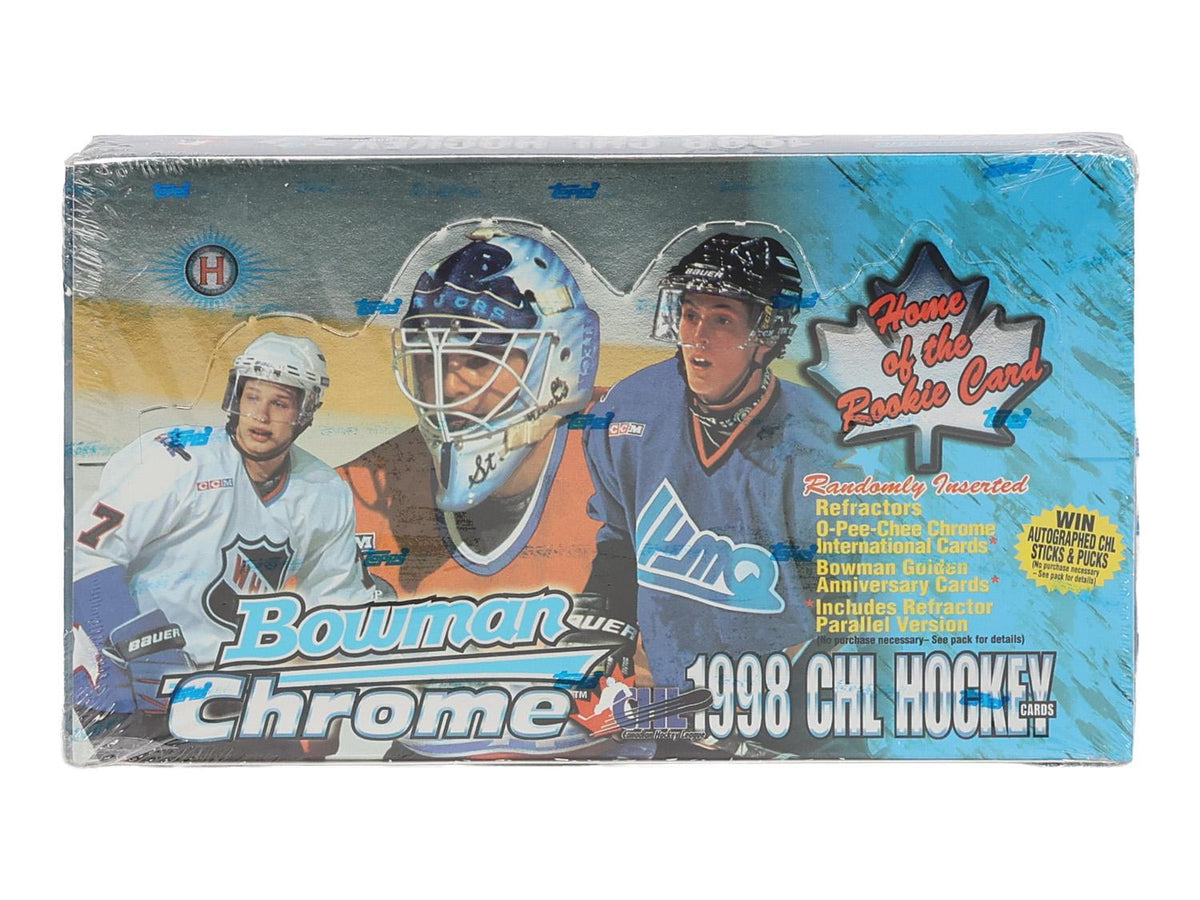 1998/99 Bowman Chrome CHL Prospects Hockey Hobby Box