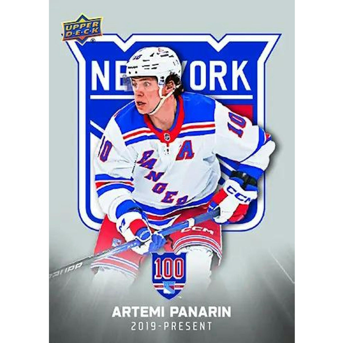 2025/26 Upper Deck New York Rangers Centennial Hockey Box 20-Set Case