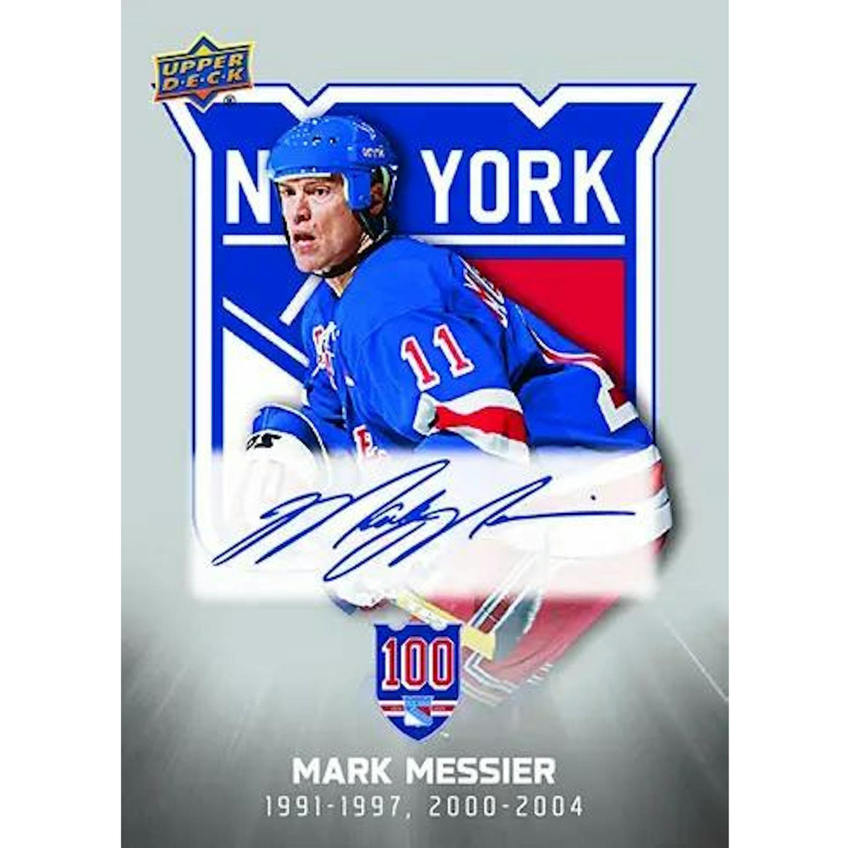 2025/26 Upper Deck New York Rangers Centennial Hockey Box 20-Set Case