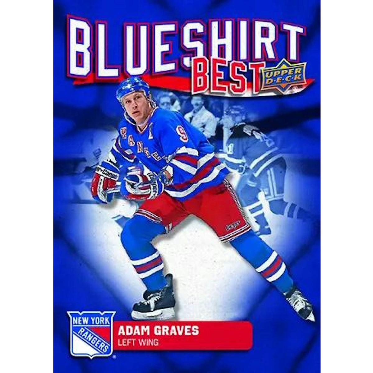 2025/26 Upper Deck New York Rangers Centennial Hockey Box 20-Set Case