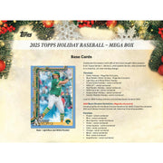 2025 Topps Holiday Baseball Mega Pack