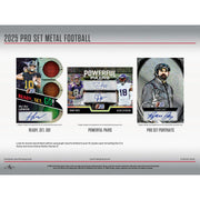 2025 Leaf Pro Set Metal Football Hobby Box