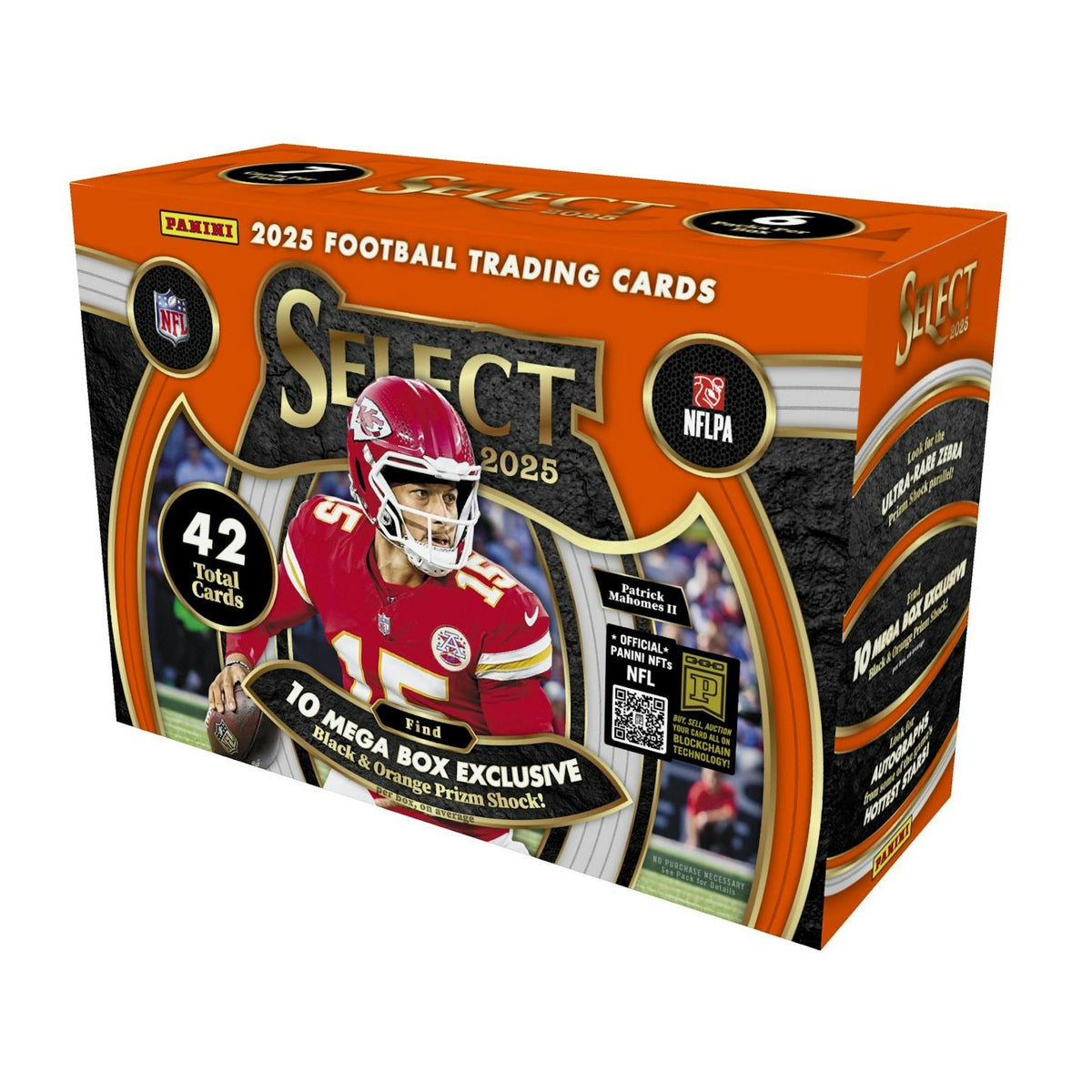 2025 Panini Select Football Mega Hobby 20-Box Case