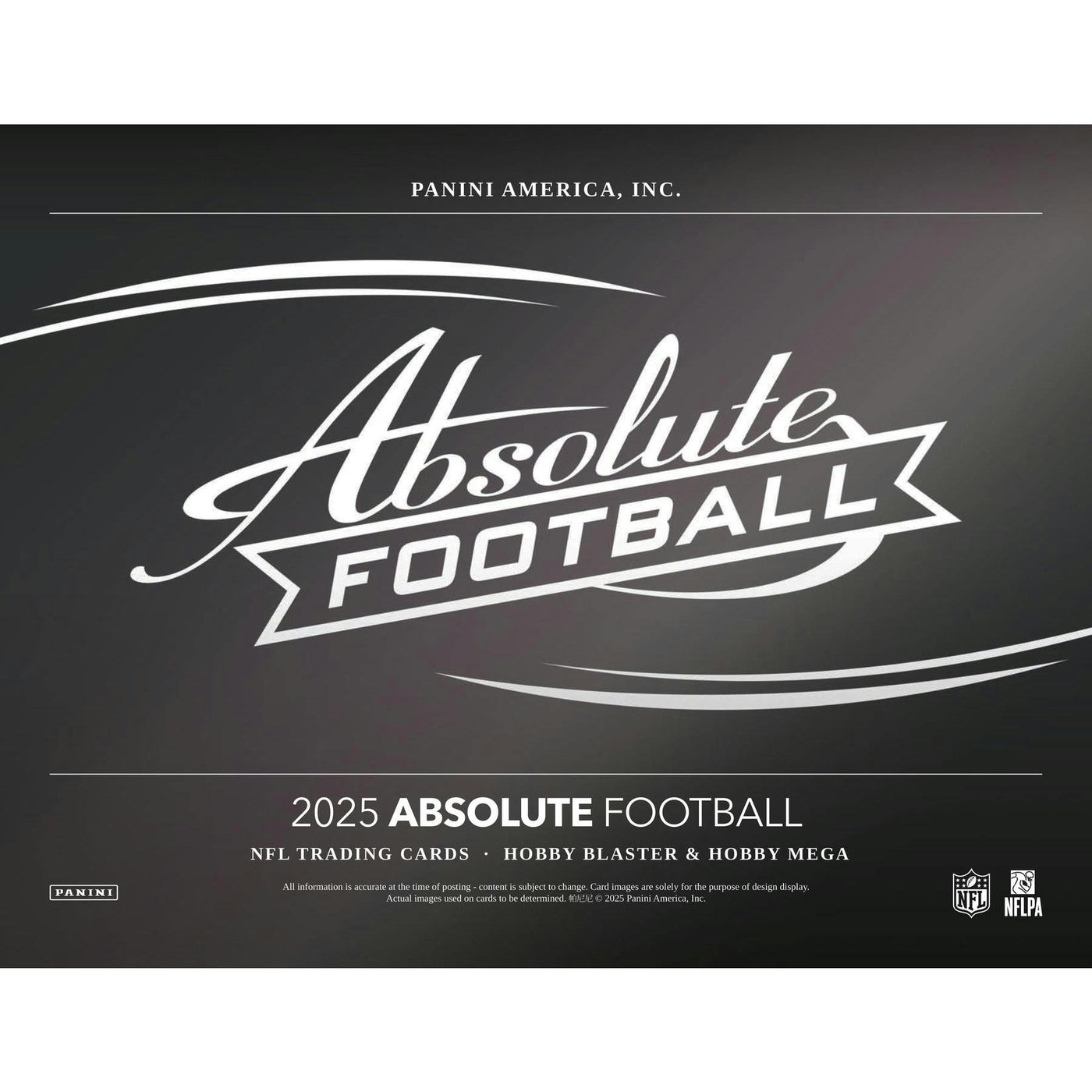 2025 Panini Absolute Football Mega Hobby Box