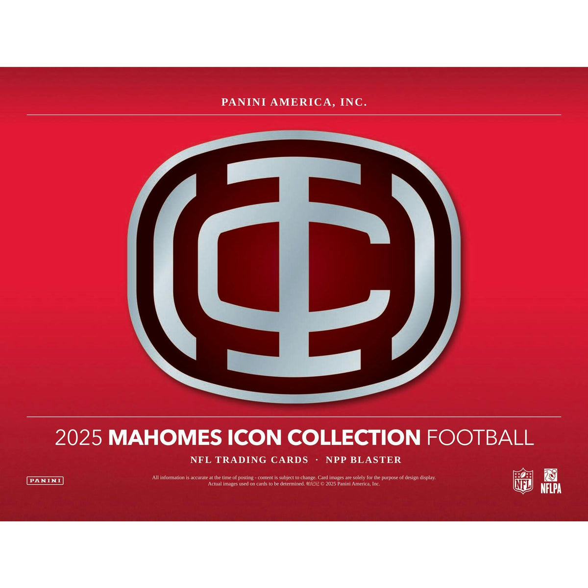 2025 Panini Mahomes Icon Collection Football Blaster Box