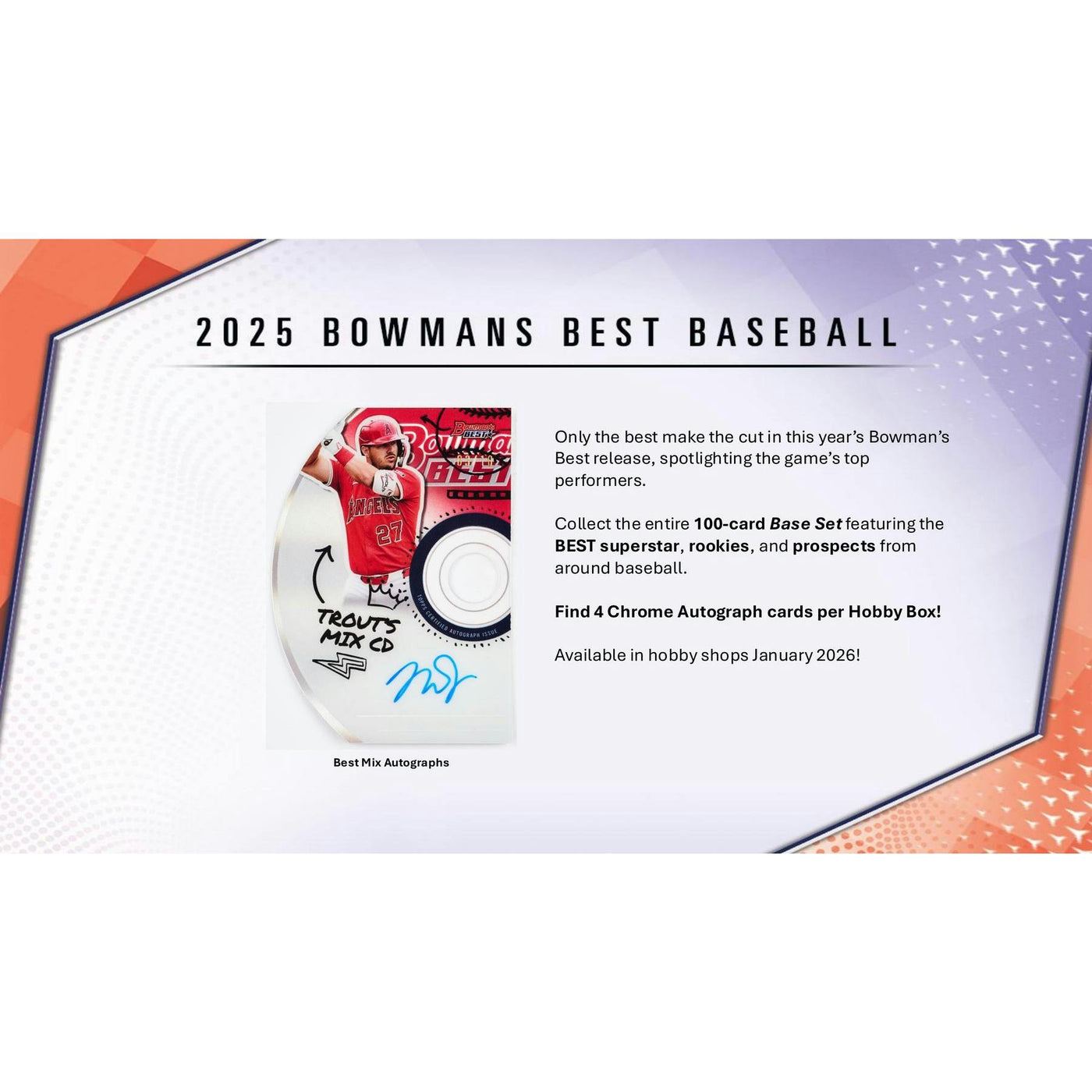 2025 Bowman's Best Baseball Hobby 8-Box Case