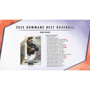 2025 Bowman's Best Baseball Hobby 8-Box Case