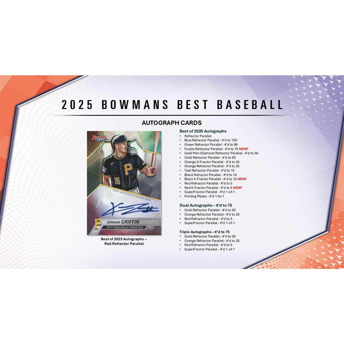 2025 Bowman's Best Baseball Hobby 8-Box Case