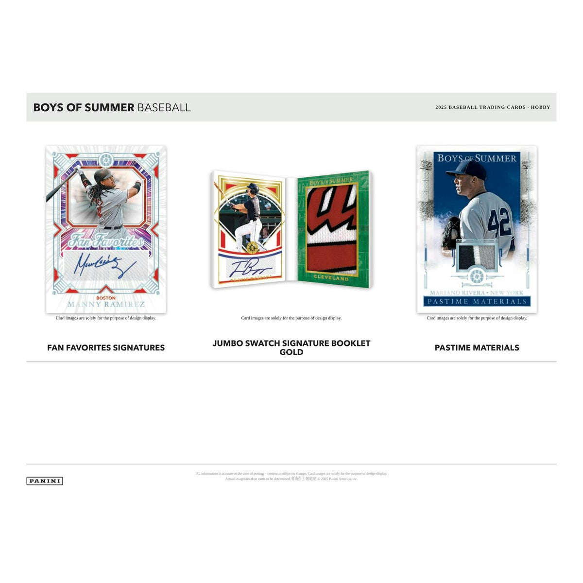 2025 Panini Boys of Summer Baseball Hobby Box