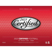 2025 Panini Certified Football 1st Off The Line FOTL Hobby 16-Box Case