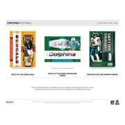 2025 Panini Certified Football 1st Off The Line FOTL Hobby 16-Box Case