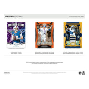 2025 Panini Certified Football 1st Off The Line FOTL Hobby 16-Box Case