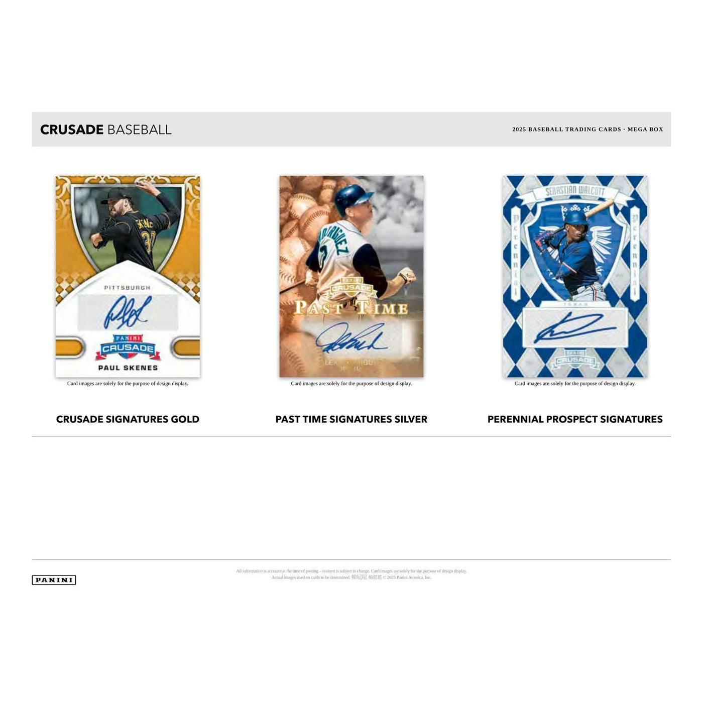 2025 Panini Crusade Baseball Mega Pack
