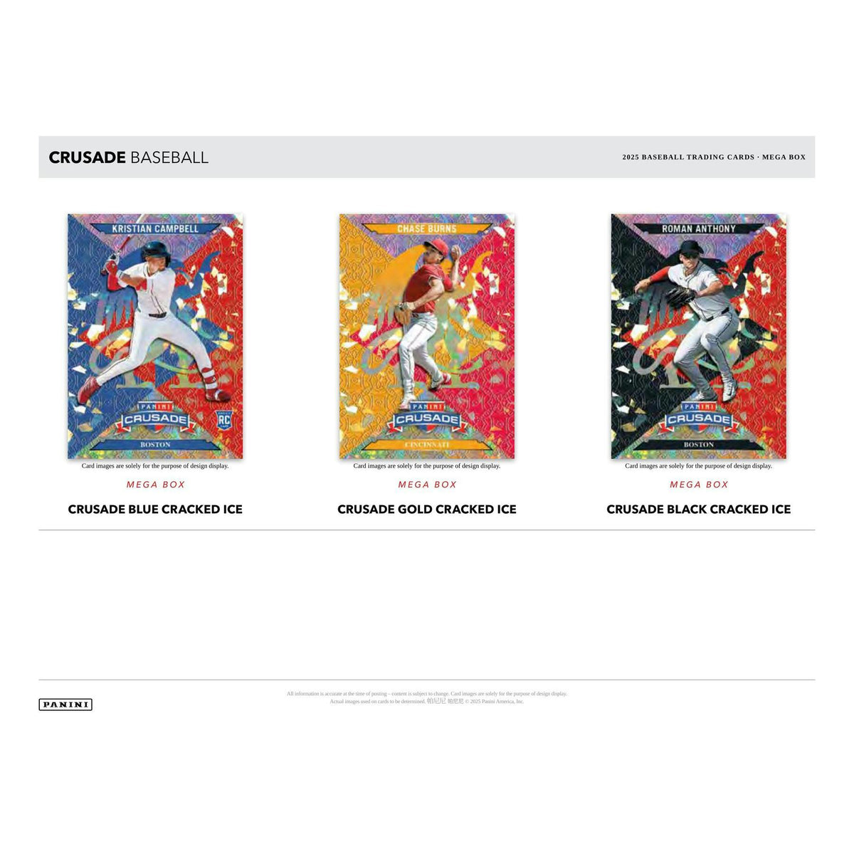 2025 Panini Crusade Baseball Mega Pack