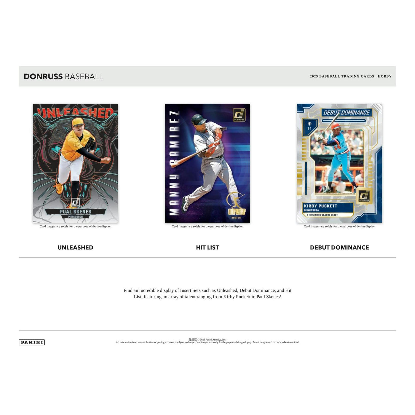 2025 Panini Donruss Baseball Hobby Box