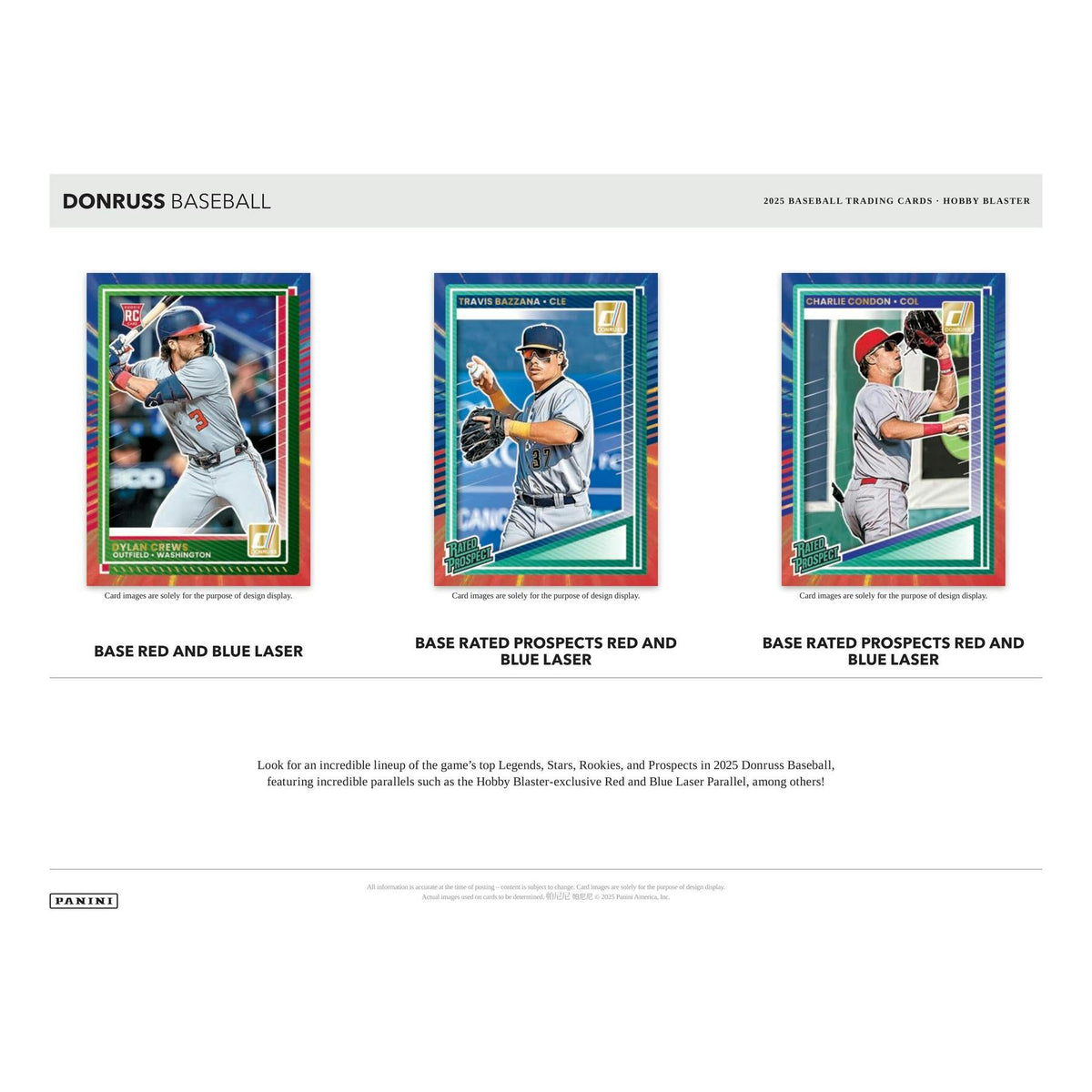 2025 Panini Donruss Baseball Blaster Hobby Box