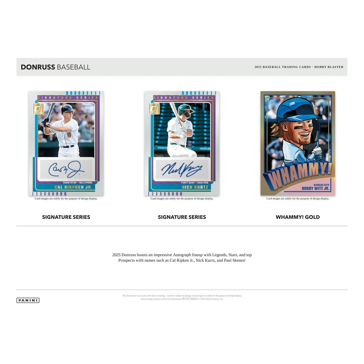 2025 Panini Donruss Baseball Blaster Hobby Box