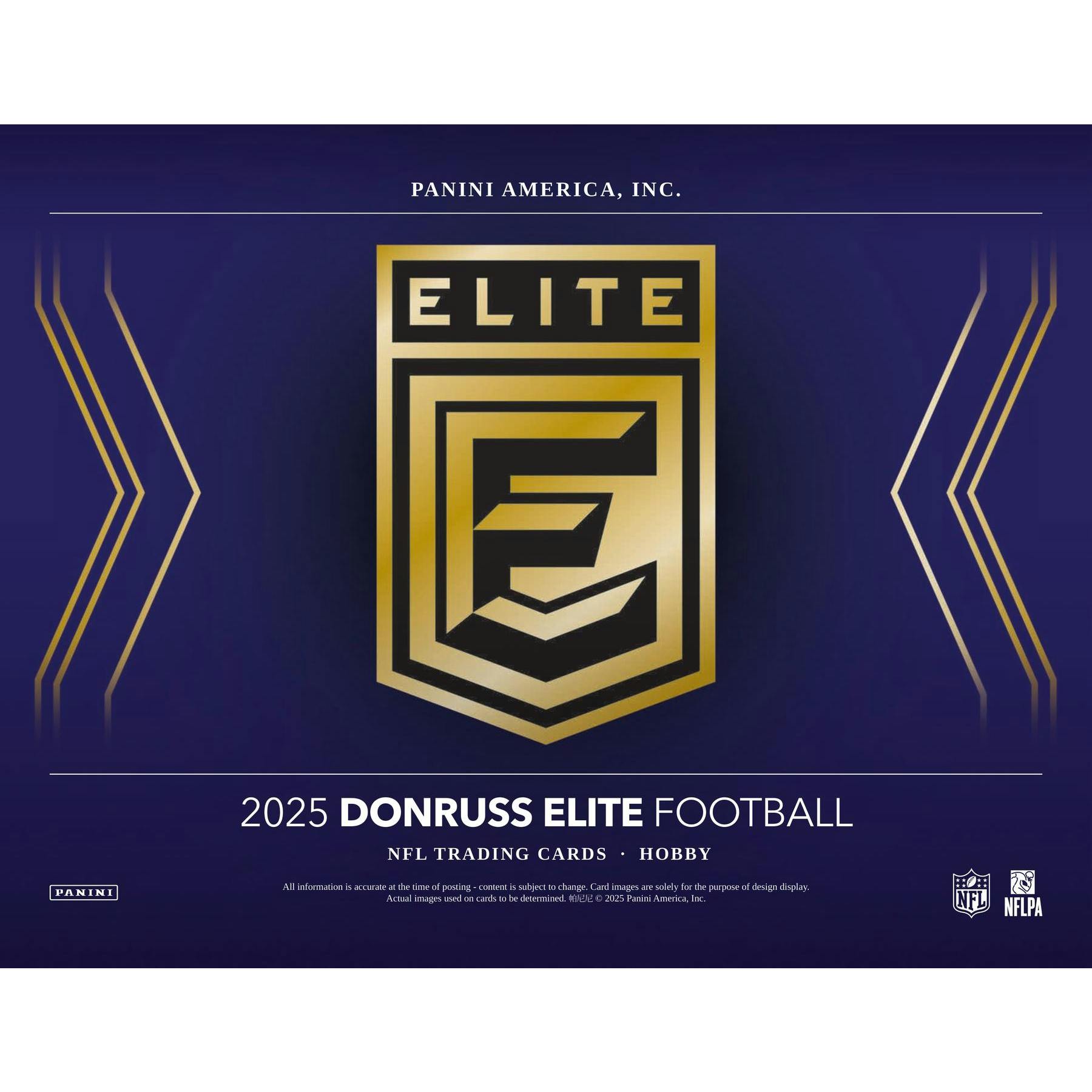 2025 Panini Donruss Elite Football Hobby Box