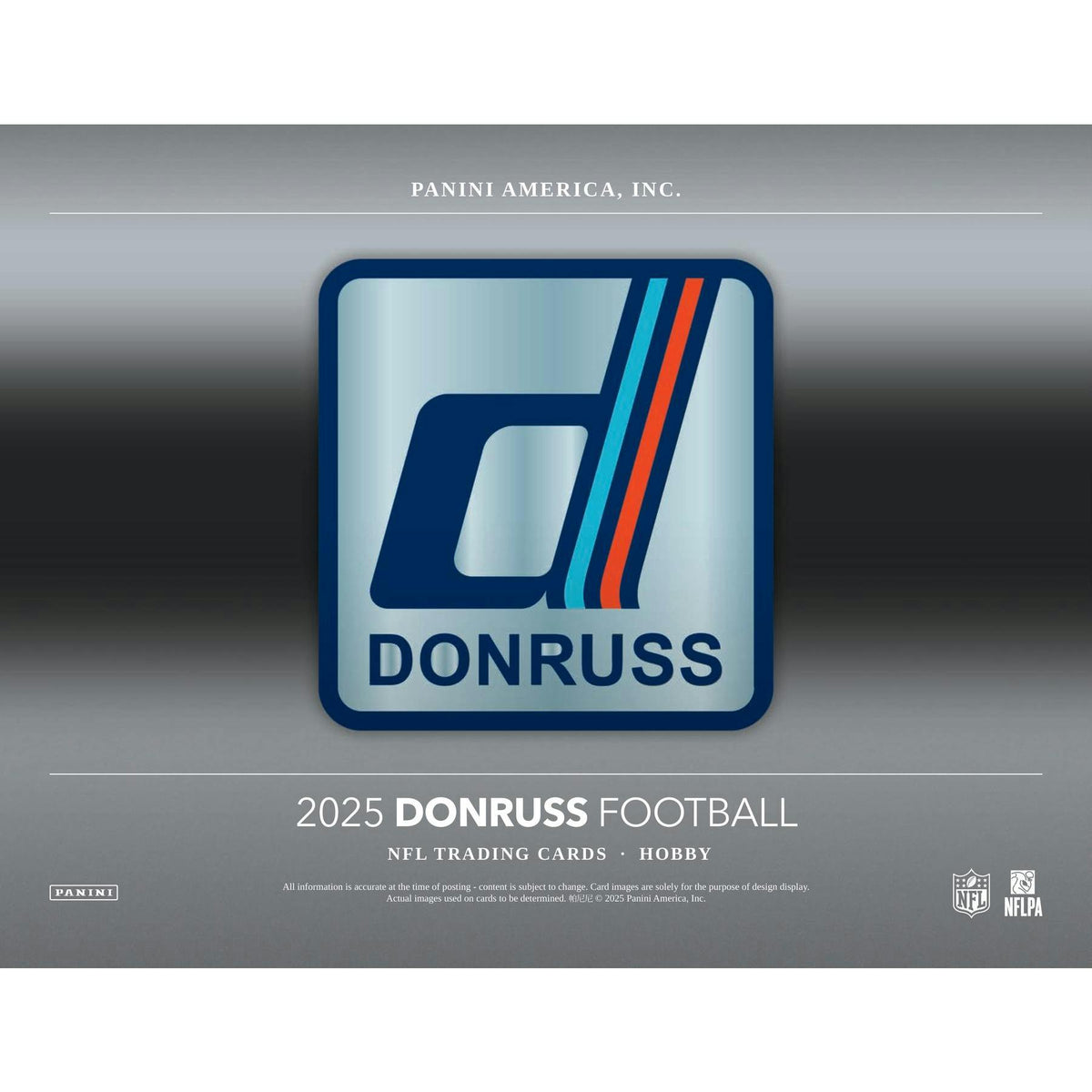 2025 Panini Donruss Football Hobby 18-Box Case