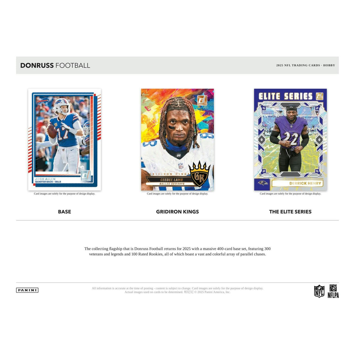 2025 Panini Donruss Football Hobby 18-Box Case