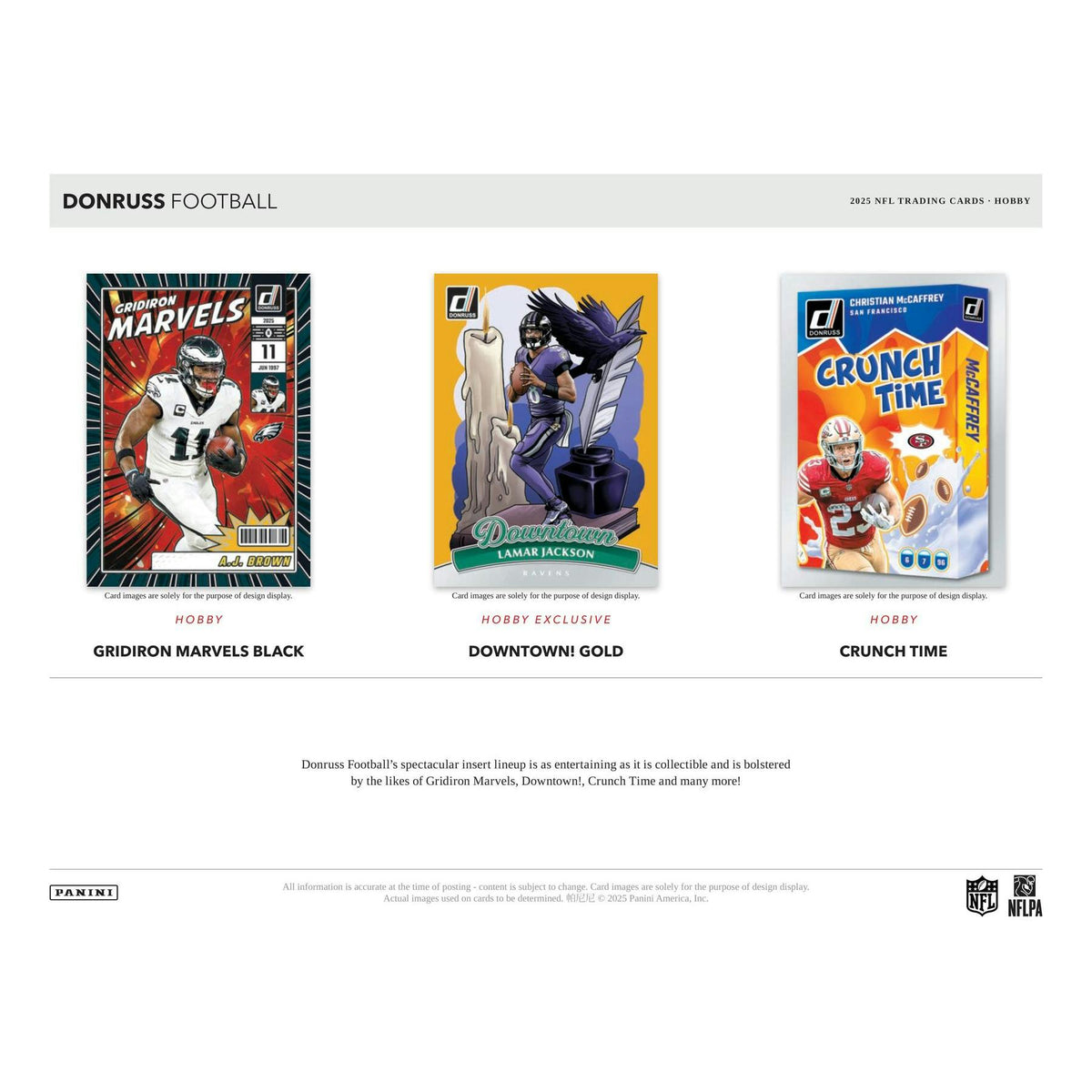 2025 Panini Donruss Football Hobby 18-Box Case