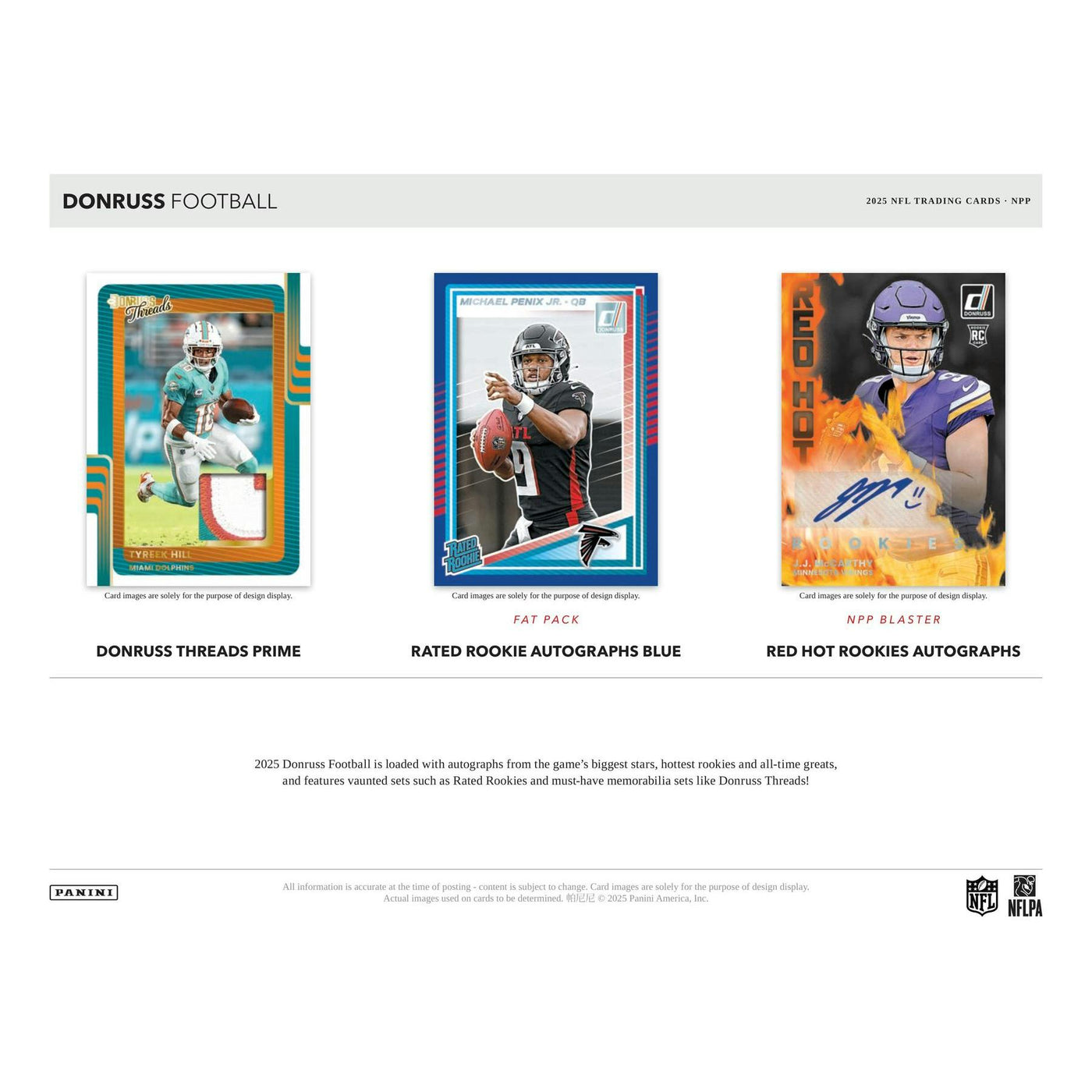 2025 Panini Donruss Football Jumbo Value Box
