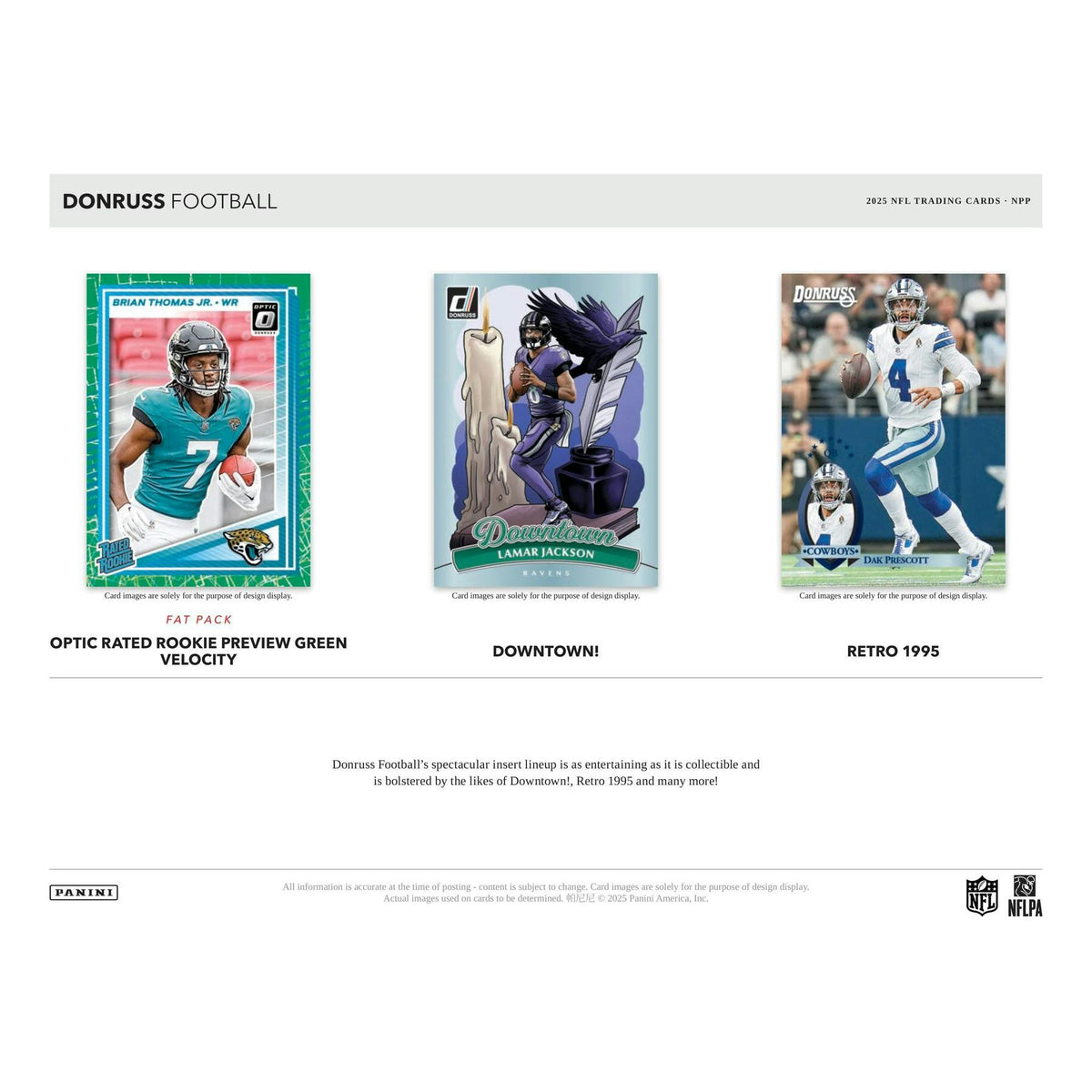2025 Panini Donruss Football Blaster Box (White Hot Rookies!)