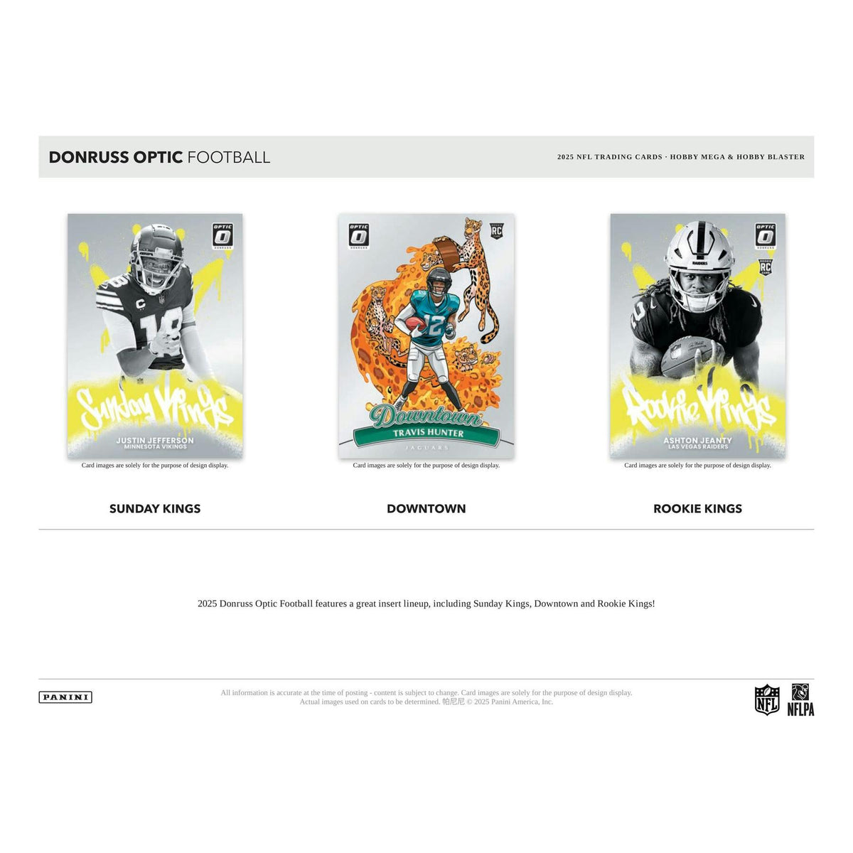 2025 Panini Donruss Optic Football Mega Hobby 20-Box Case