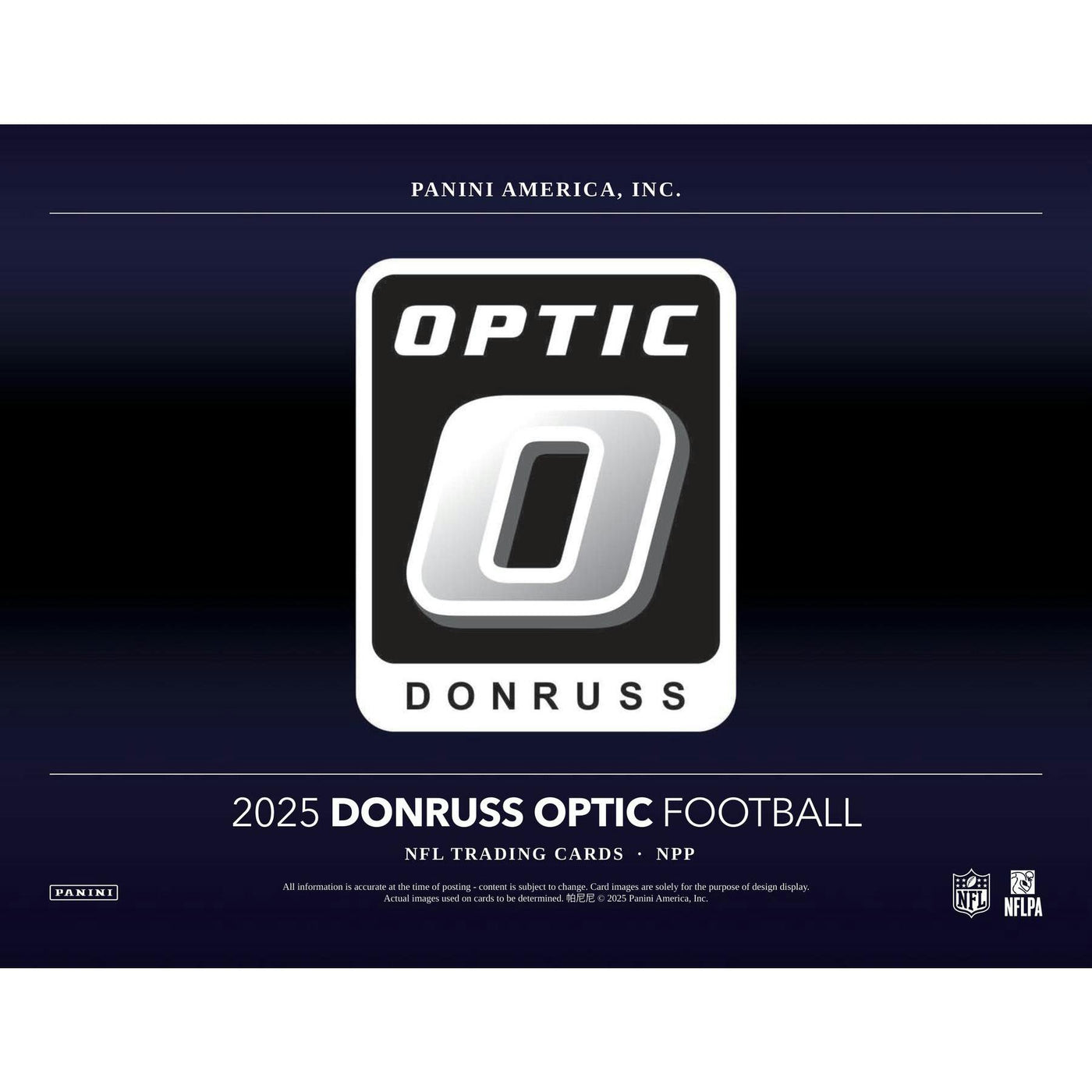 2025 Panini Donruss Optic Football Mega Box (Blue Hyper Parallels!)