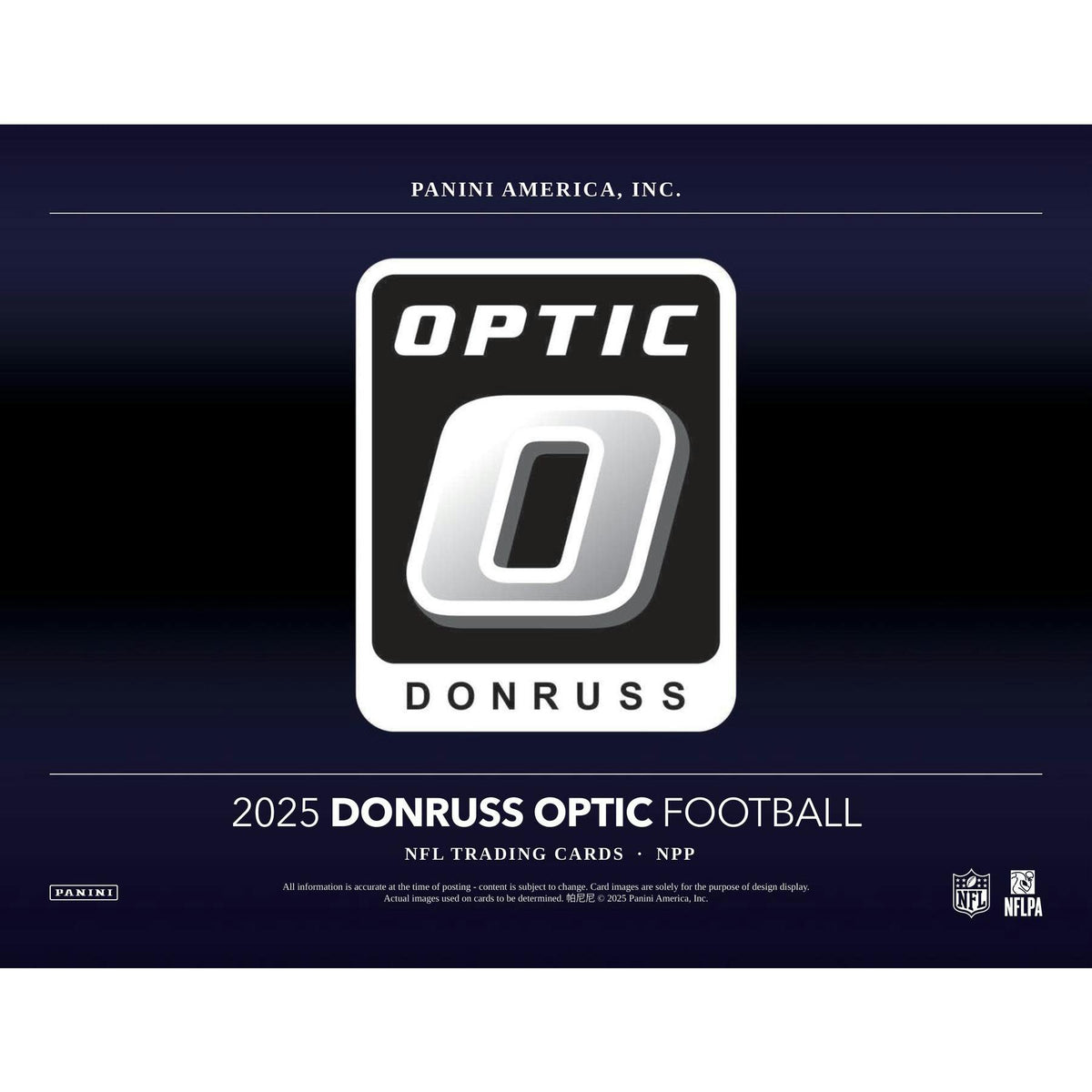 2025 Panini Donruss Optic Football Jumbo Value Box