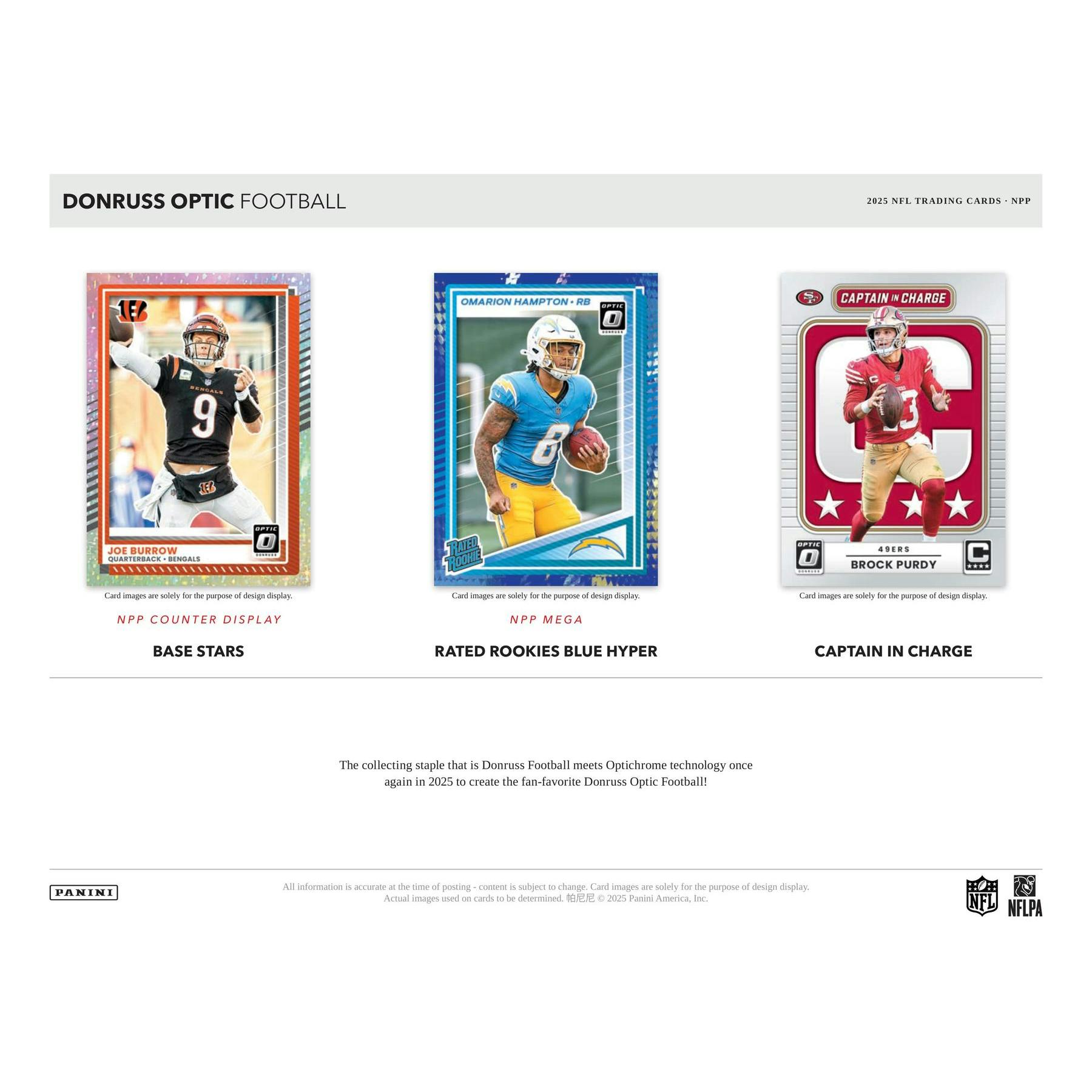 2025 Panini Donruss Optic Football Mega Box (Blue Hyper Parallels!)