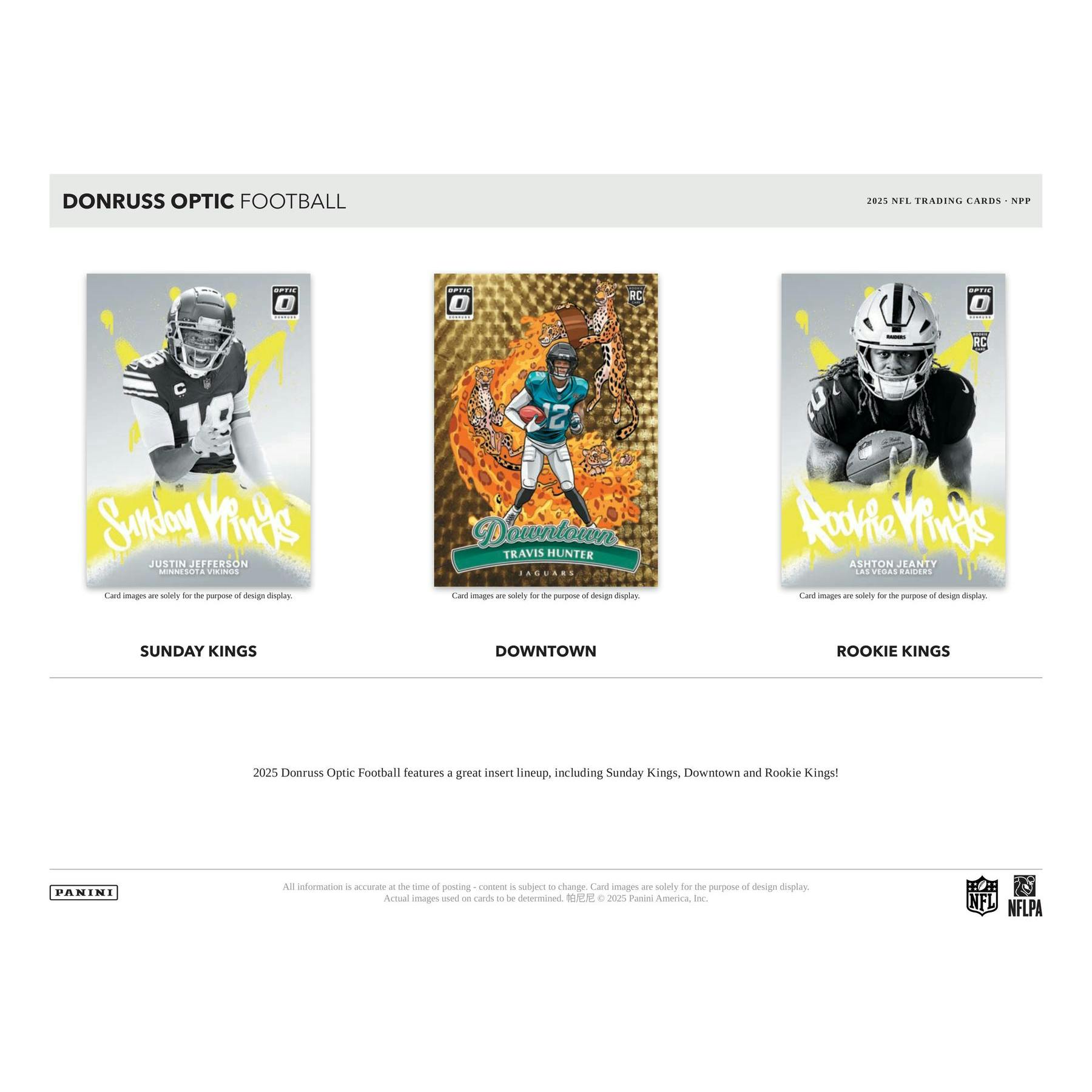2025 Panini Donruss Optic Football Jumbo Value Box