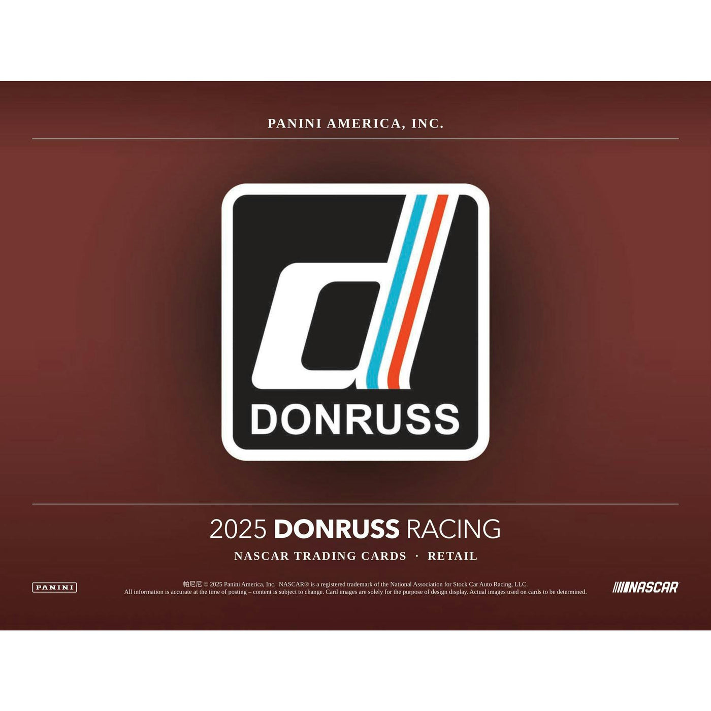 2025 Panini Donruss Racing Blaster Box