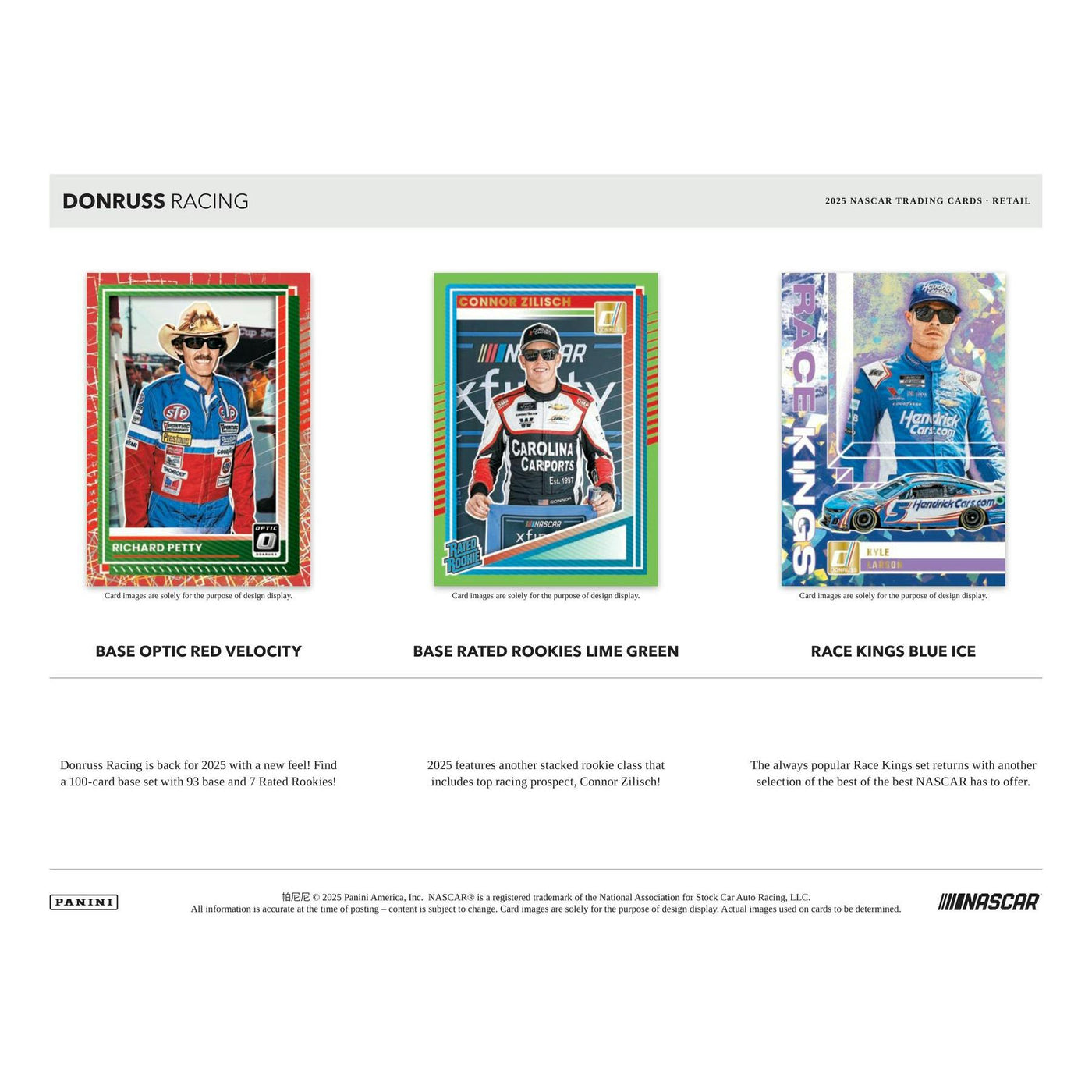 2025 Panini Donruss NASCAR Racing Mega Box