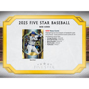 2025 Topps Five Star Baseball Hobby Box