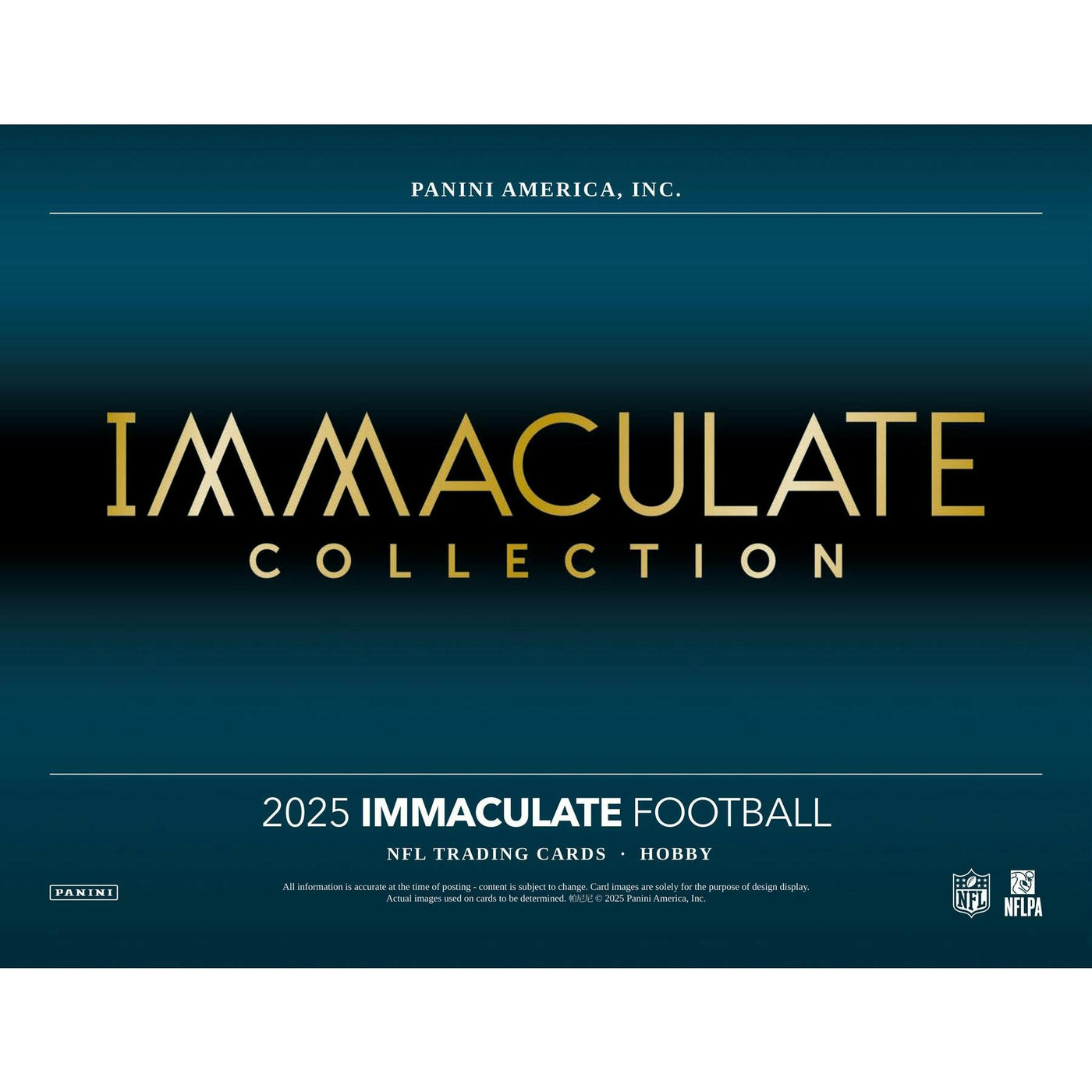 2025 Panini Immaculate Football 1st Off The Line FOTL Hobby 6-Box Case