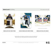 2025 Panini Immaculate Football 1st Off The Line FOTL Hobby 6-Box Case