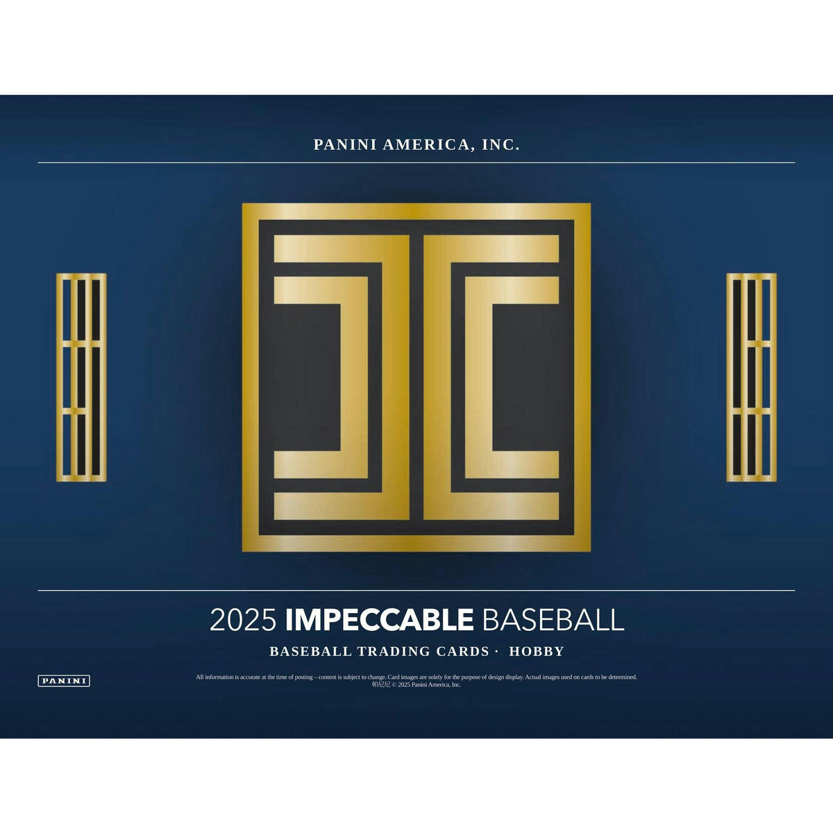 2025 Panini Impeccable Baseball Hobby Box