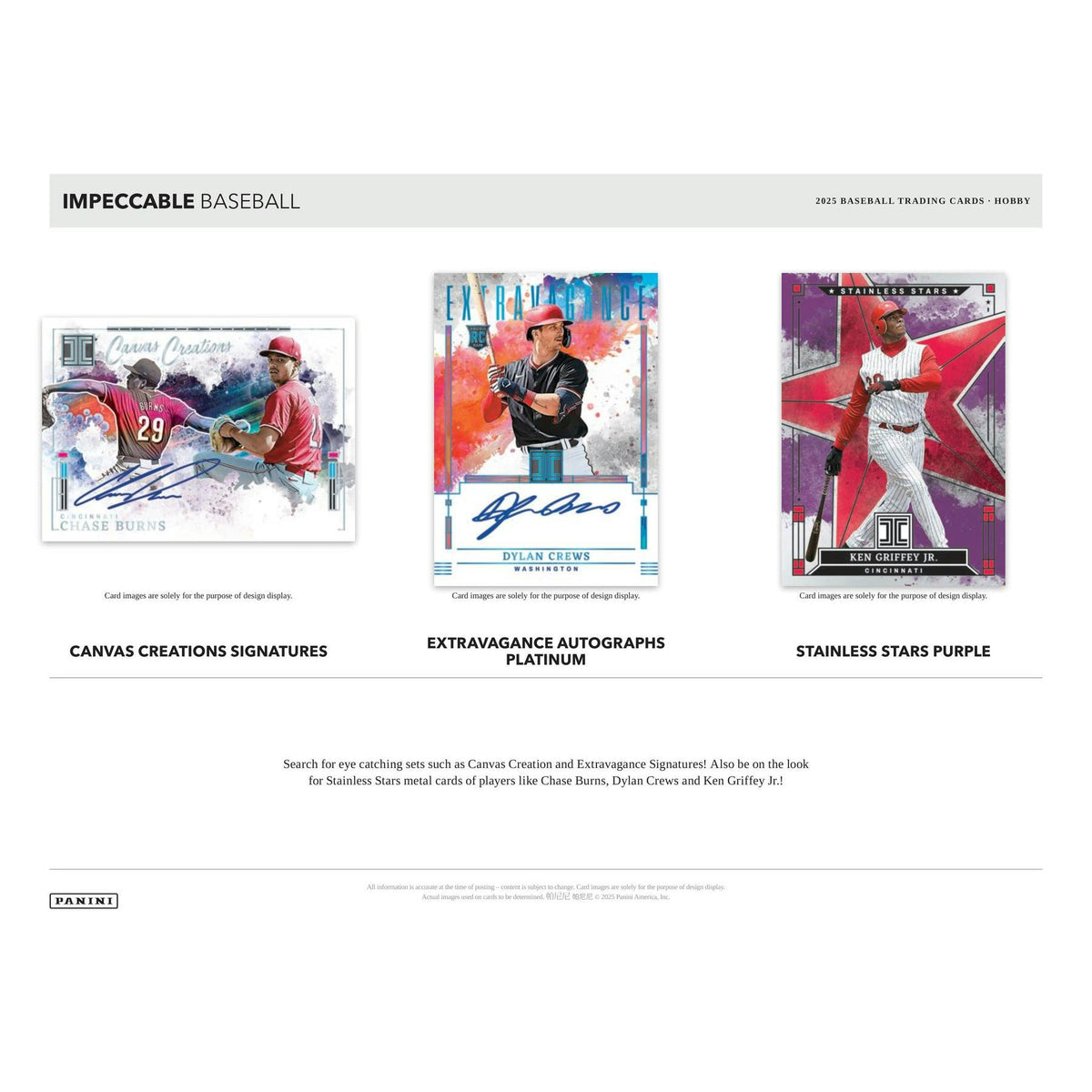 2025 Panini Impeccable Baseball Hobby Box