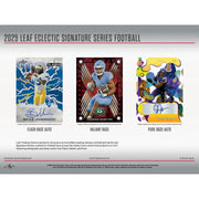 2025 Leaf Eclectic Signature Series Football Mythical Hobby 8-Box Case