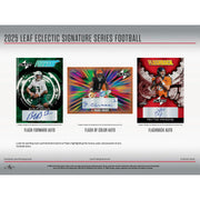 2025 Leaf Eclectic Signature Series Football Mythical Hobby Box