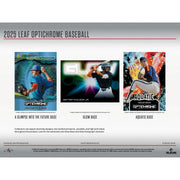 2025 Leaf Optichrome Baseball Hobby Jumbo Box
