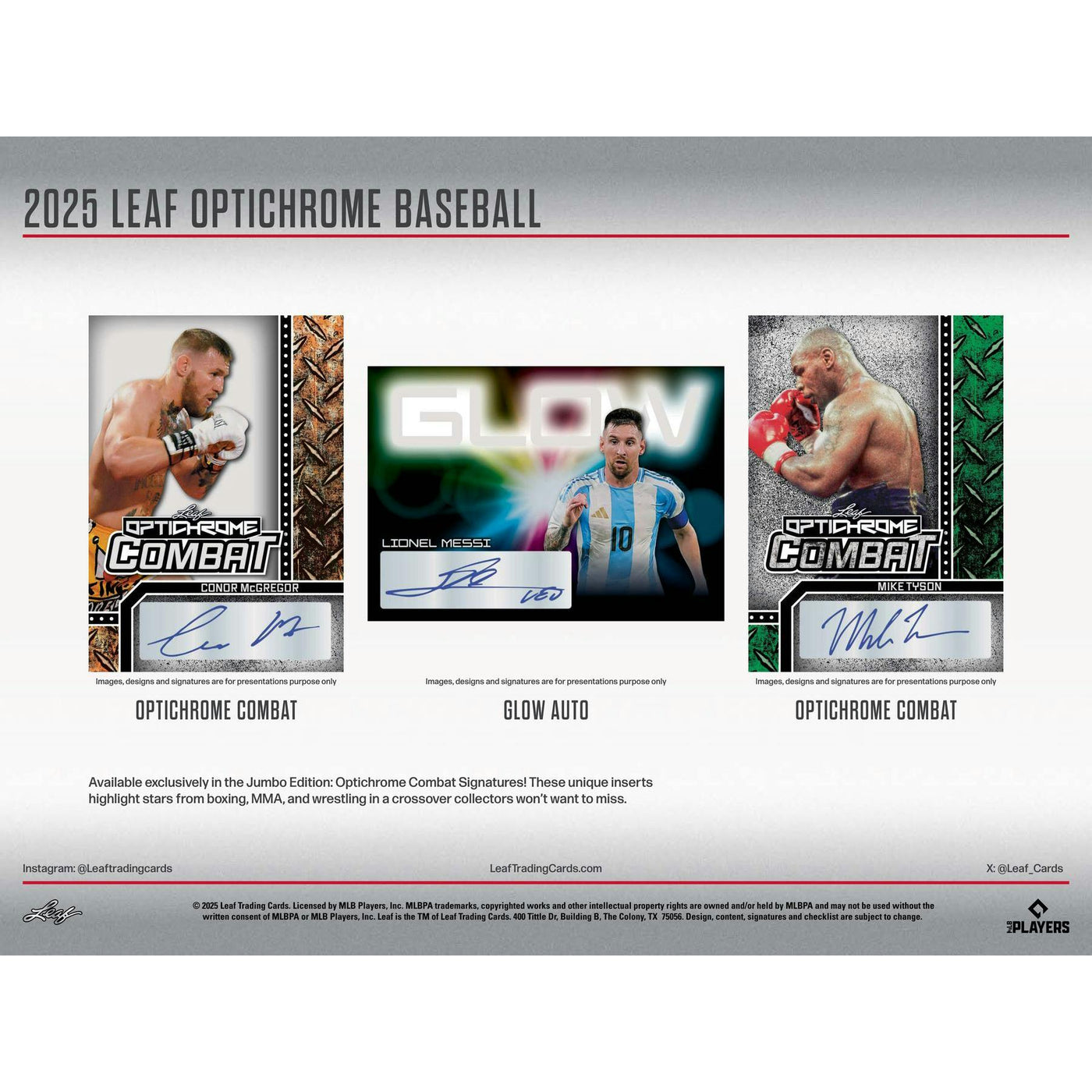 2025 Leaf Optichrome Baseball Hobby Box