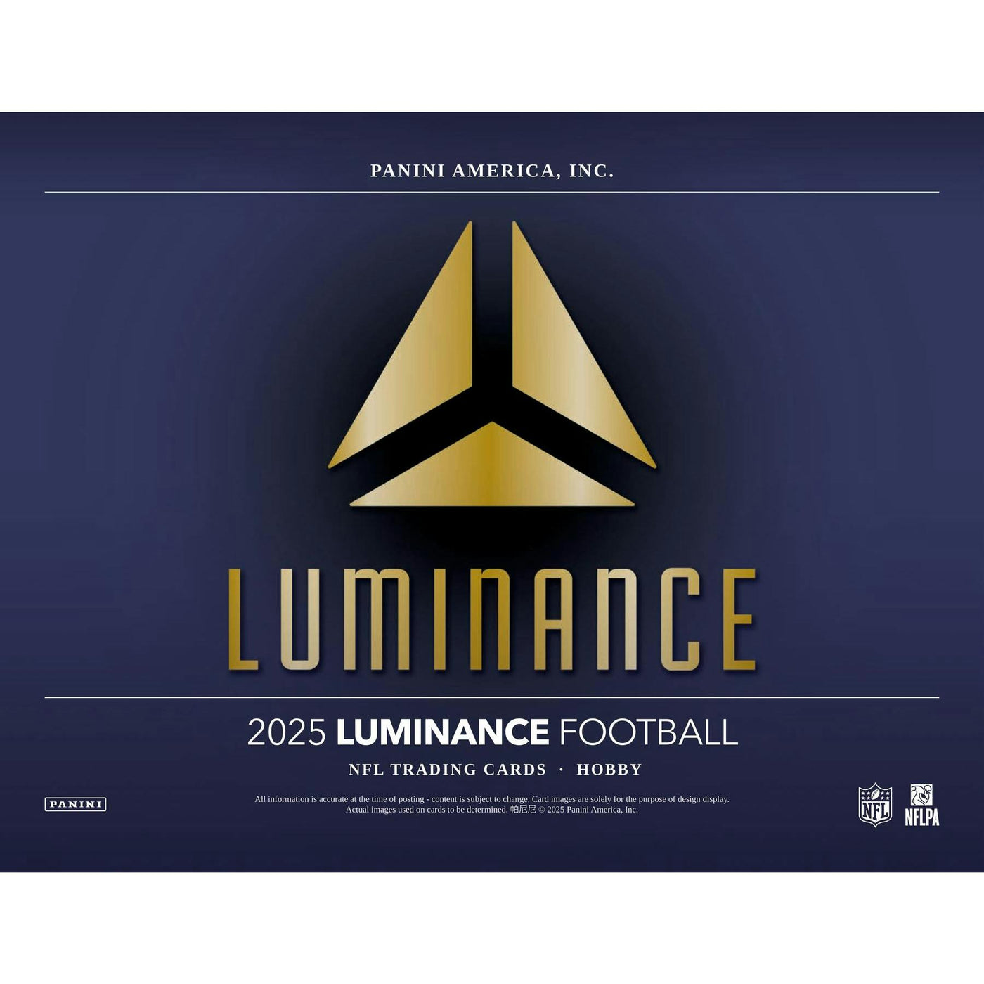 2025 Panini Luminance Football Hobby Box