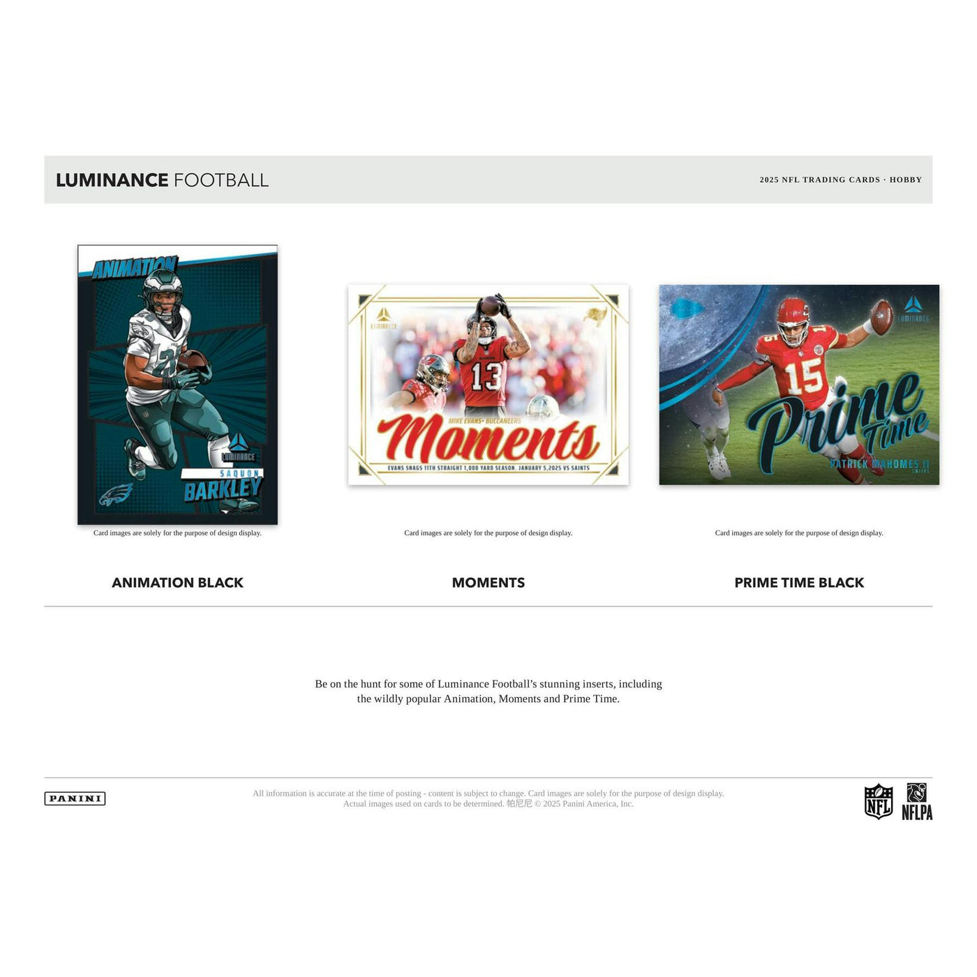2025 Panini Luminance Football Hobby Box