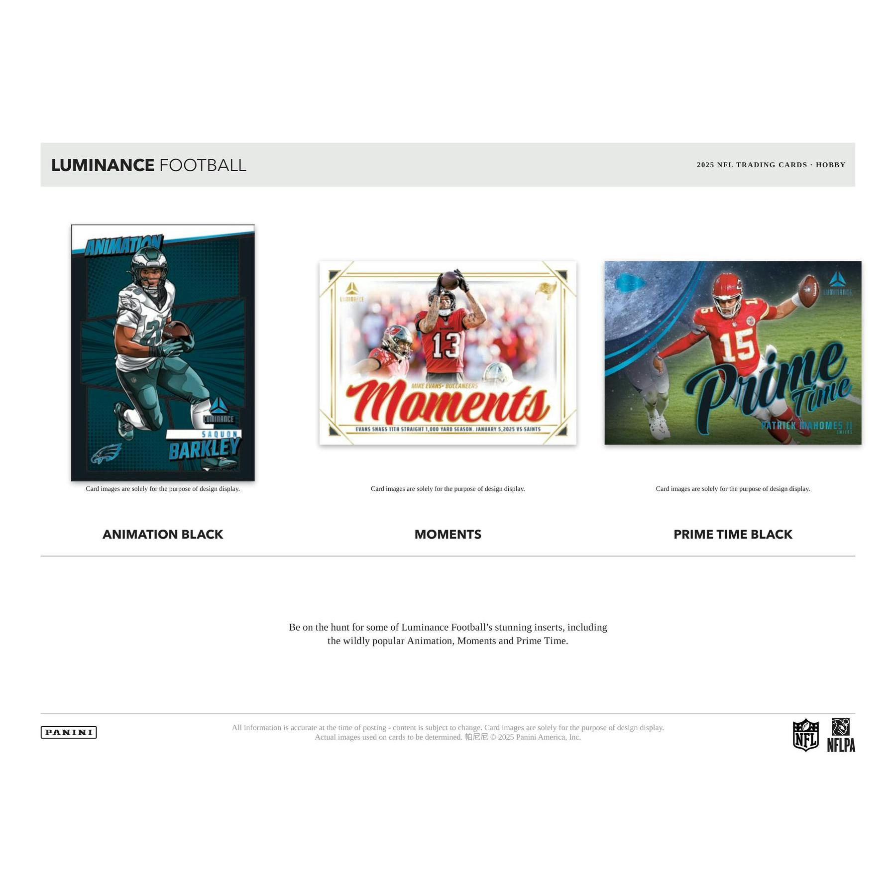 2025 Panini Luminance Football Hobby Box