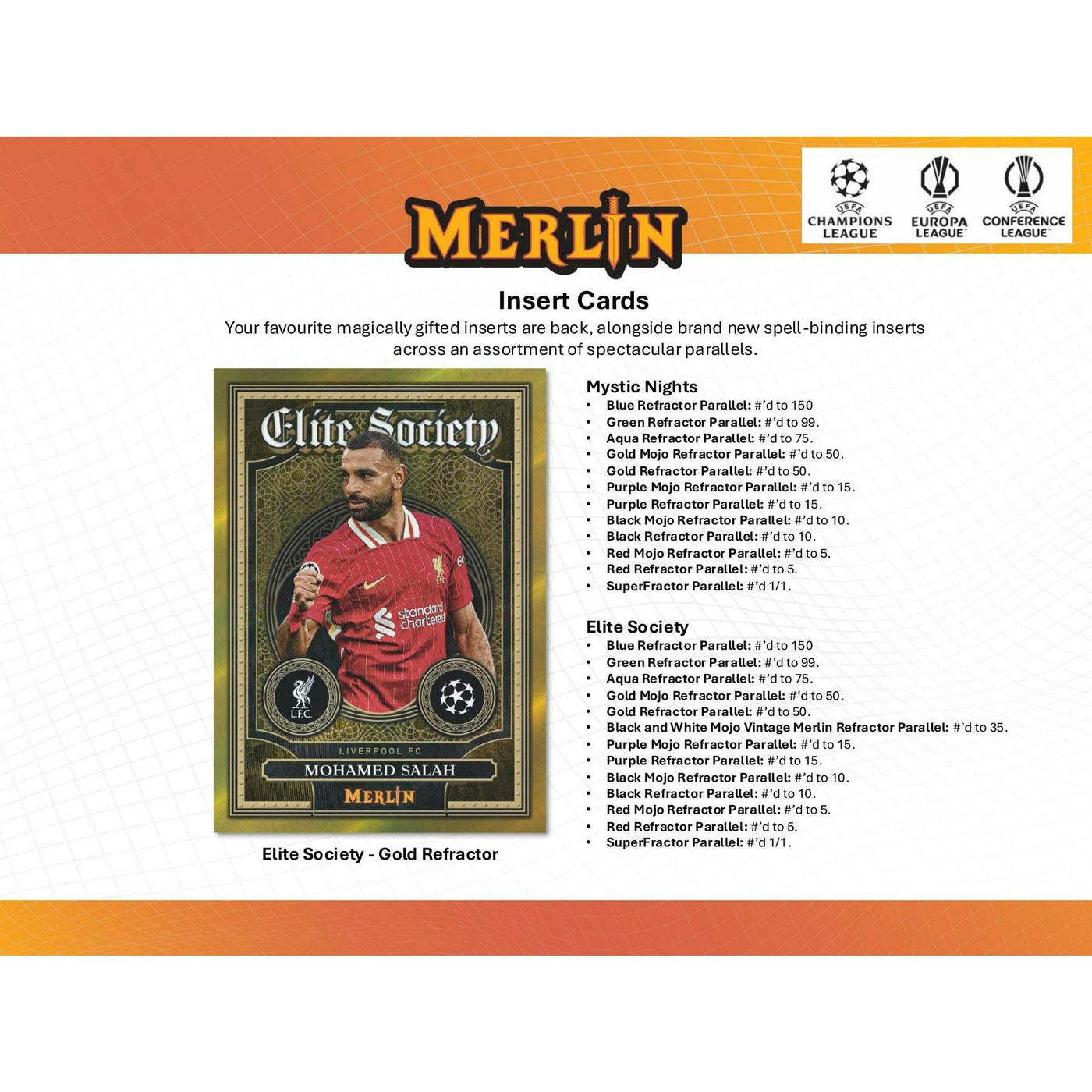 2024/25 Topps Chrome Merlin UEFA Club Competitions Soccer Delight Box