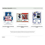 2025 Panini National Treasures Baseball Hobby 4-Box Case